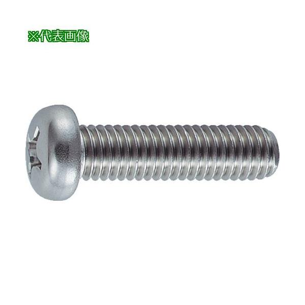 他サイト： ■TRUSCO ナベ頭小ねじ ステンレス 全ネジ M3×6 220本入【1590758:0】[店頭受取不可]の商品画像