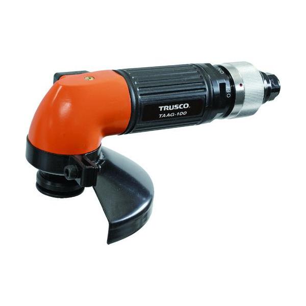 《メーカー》トラスコ中山（株）《品番》TAAG-100《特長》●グリップ式のスイッチです。●小型、軽量の4インチグラインダーです。《用途》●金属の研削・サビ取りとして。《仕様》●適合砥石寸法外径×厚さ×内径(mm):100×6×15●無負荷...