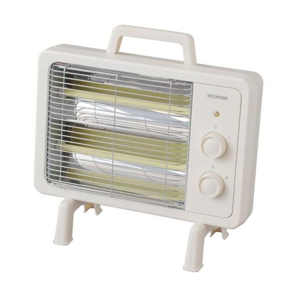 □IRIS 513816 遠赤外線電気ストーブ レトロ調【1948533:0】[店頭受取
