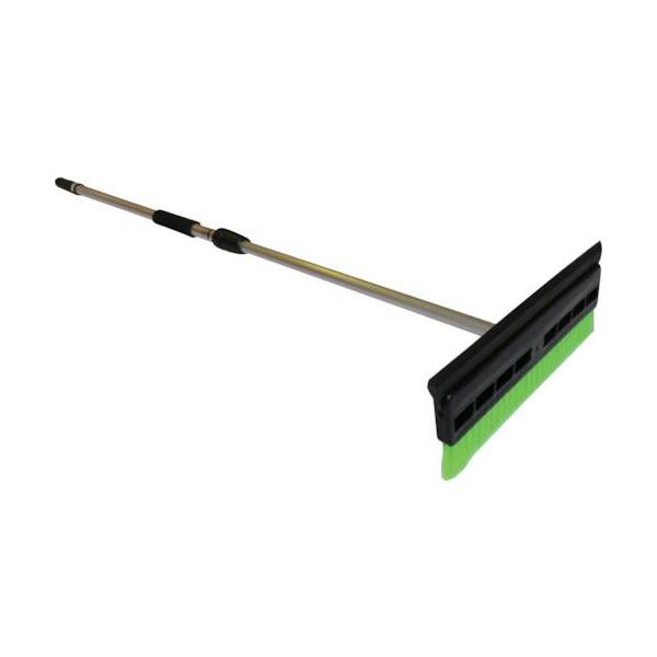 《メーカー》（株）コンパル《品番》031546《特長》●伸縮式で移動や搭載、収納、保管がしやすい仕様です。●ワイド幅なヘッドで素早く効果的に除雪作業ができます。●ハンドルはアウトロック機構でガッチリ固定できます。●伸縮式で移動や搭載に大変便...