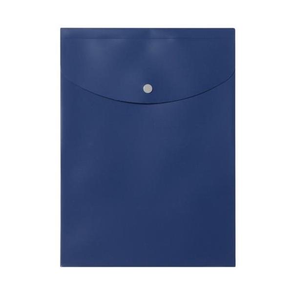 《メーカー》プラス（株）《品番》FL-120CH BL《特長》●背面にクリアポケットが付いたエンベロープです。●しっかりとまるホック式です。●書類を入れたまま中身が見える背面ポケット付です。《用途》《仕様》●色:ブルー●用紙サイズ:A4●厚...