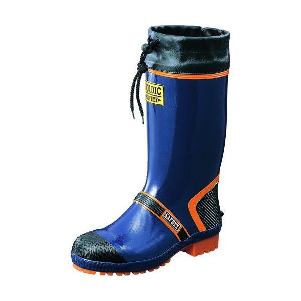 ■福山ゴム ジョルディック セフティー DX ネイビー 32.0【2029338:0】[店頭受取不可]