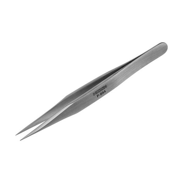 ■HOZAN ピンセット 125mm 厚肉型【2219018:0】[店頭受取不可]