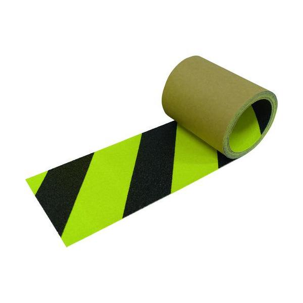■NCA 蛍光ノンスリップ 100×3m ゼブラタイプ【2457563:0】[店頭受取不可]