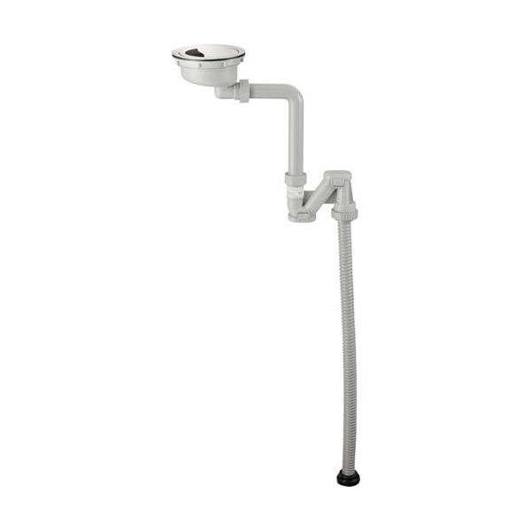■SANEI ステンレス排水口トラップ 薄型トラップ【2537813:0】[店頭受取不可]