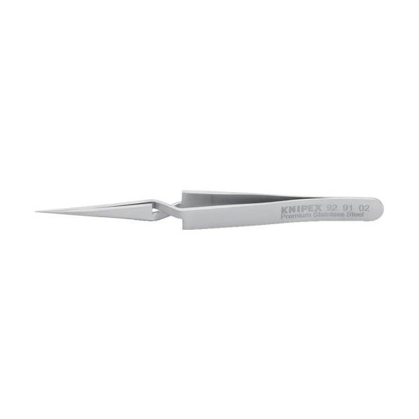 ■KNIPEX 逆作用ピンセット(INOX) 120mm【3372665:0】[店頭受取不可]