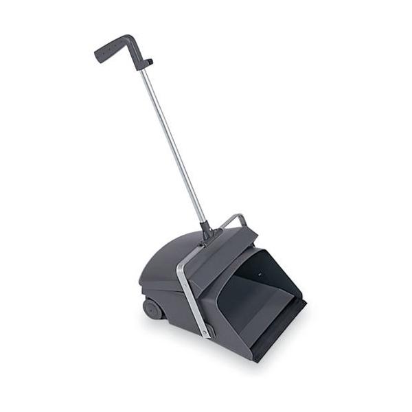 《メーカー》（株）テラモト《品番》DP-462-100-7《特長》●一度にたくさんのゴミを回収できる、大容量約6Lタイプのチリトリです。巡回清掃作業を助ける車輪付です。《用途》《仕様》●色:ダークグレー●幅(mm):302●奥行(mm):4...