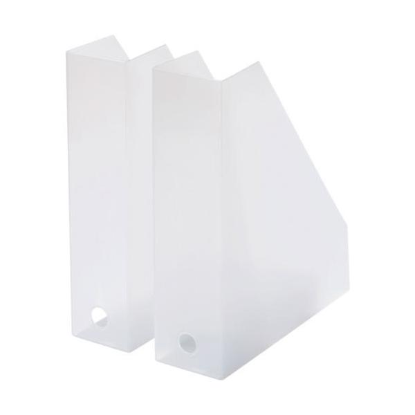 《メーカー》（株）吉川国工業所《品番》193175《特長》●A4少し大きめサイズで設計したファイルボックスです。●オープンカット設計なので収納物のサイズを気にせずに収納可能です。●用途に合わせて縦でも横でも使用可能です。●間口の違う2個セッ...