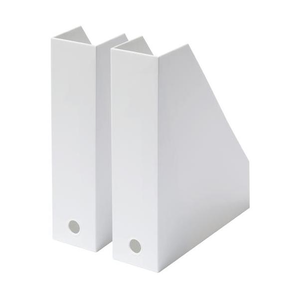 《メーカー》（株）吉川国工業所《品番》226910《特長》●A4少し大きめサイズで設計したファイルボックスです。●オープンカット設計なので収納物のサイズを気にせずに収納可能です。●用途に合わせて縦でも横でも使用可能です。●間口の違う2個セッ...