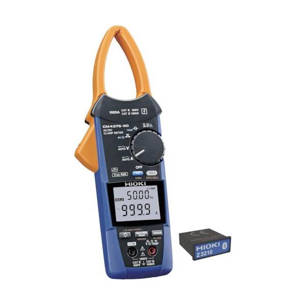 ■HIOKI AC/DCクランプメータワイヤレスセット CM4375-90【3648874:0】[店頭受取不可]