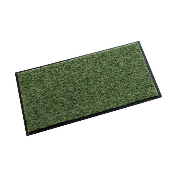 ■テラモト 屋内用マット トレビアンHC 緑 360×600mm【3685306:0】[店頭受取不可]