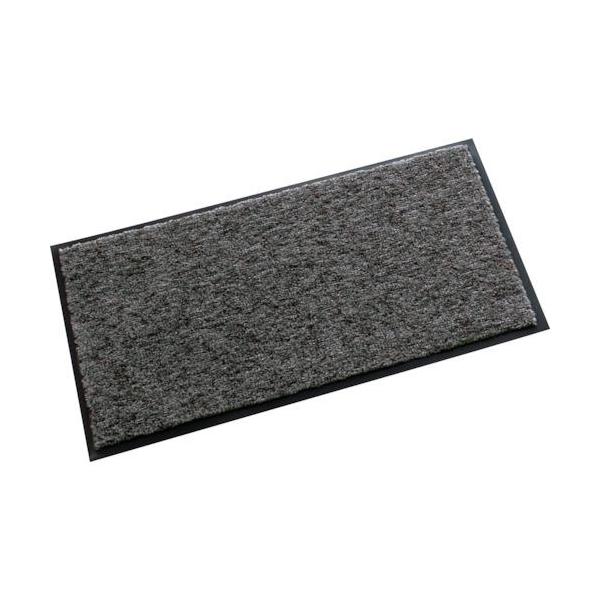■テラモト 屋内用マット トレビアンHC 灰 360×600mm【3685314:0】[店頭受取不可]
