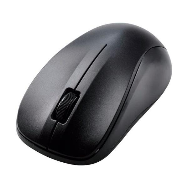 ■ELECOM 法人向けマウス Bluetooth レーザーマウス Mサイズ 抗菌 RoHS指令準拠 ブラック【3693496:0】[店頭受取不可]