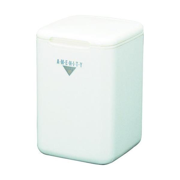 《メーカー》山崎産業（株）《品番》TE-11L-PC《特長》●シンプルな樹脂製汚物入れです。《用途》●トイレの汚物入れに。《仕様》●間口(mm):140●奥行(mm):140●高さ(mm):195●色:ホワイト●容量(L):2.8《仕様２》...