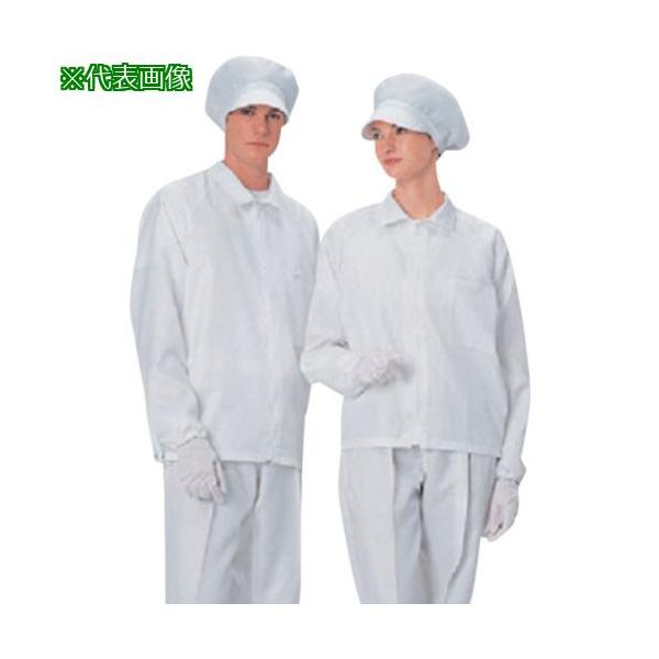 ■AS 白 4L 無塵衣 AS249C     【3746641:0】[送料別途見積り][掲外取寄][店頭受取不可]