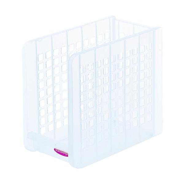 《メーカー》リス（株）《品番》GJIC012《特長》●組み合わせ次第で、自由自在に整理整頓できるメッシュトレイです。《用途》《仕様》●色:半透明●幅(mm):190●奥行(mm):360●高さ(mm):324●有効内寸(mm)幅:154●有...