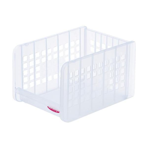 《メーカー》リス（株）《品番》GJIC018《特長》●組み合わせ次第で、自由自在に整理整頓できるメッシュトレイです。《用途》《仕様》●色:半透明●幅(mm):260●奥行(mm):360●高さ(mm):220●有効内寸(mm)幅:224●有...