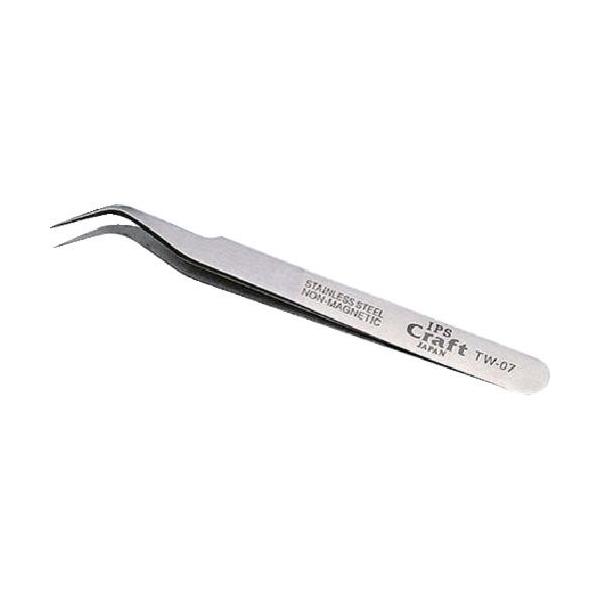 ■IPS ピンセット超精密アングル120mm【3823248:0】[店頭受取不可]