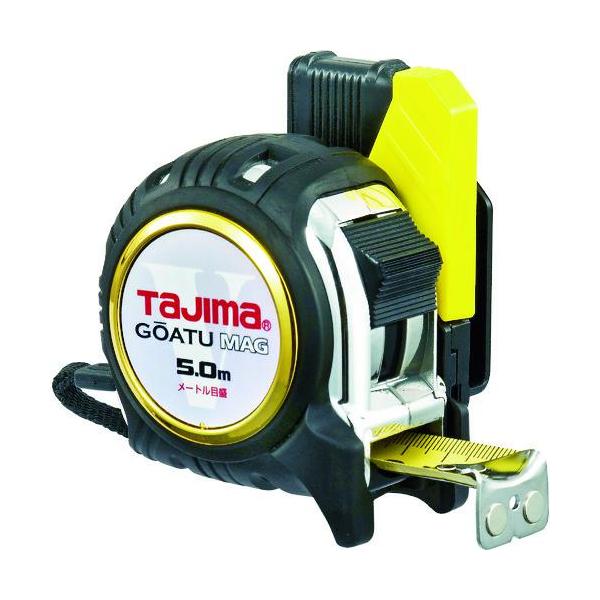 《メーカー》（株）ＴＪＭデザイン《品番》GASFGLM2550《特長》●通常テープより測定距離が伸びる剛性力1.5倍の剛厚テープを採用しています。(当社比)●弾性樹脂で全身をガードしています。●測定に便利な強力マグ爪仕様です。●コンパクトな...