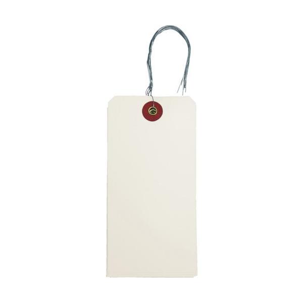 《メーカー》トラスコ中山（株）《品番》THNF-L-Y《特長》●無地タイプで記入ができます。●耐水性のあるユポ［［Ｒ上］］紙ですので雨や水に強い荷札です。《用途》《仕様》●表示内容:無地●縦(mm):120●横(mm):60《仕様２》●針金...