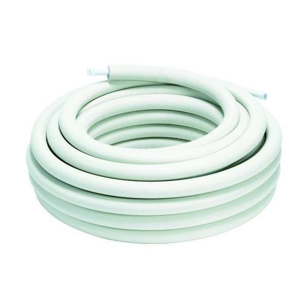 ■TBC 被覆アルミ三層管耐候アイボリー13φ10厚(20m)【4040198:0】[店頭受取不可]