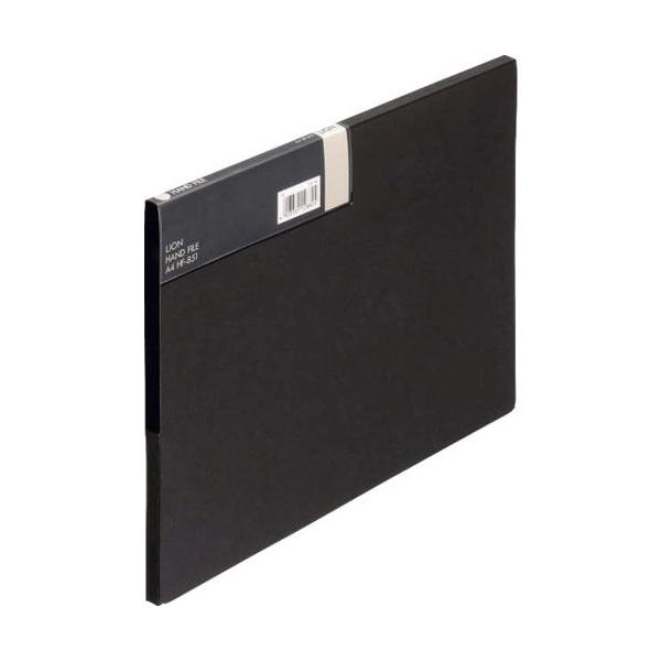 《メーカー》（株）ライオン事務器《品番》HF-851-BK(12882)《特長》●薄手の10mm厚で、小分類の書類や資料の整理に適しています。《用途》《仕様》●色:黒●幅(mm):240●奥行(mm):310●高さ(mm):10●横(mm)...