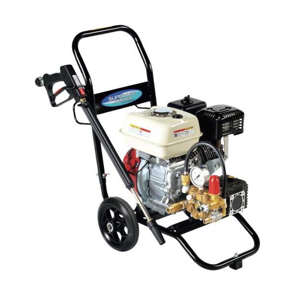 ■スーパー工業 エンジン式高圧洗浄機 SEC-1315-2N2 コンパクト&カートタイプ【4194623:0】[店頭受取不可]