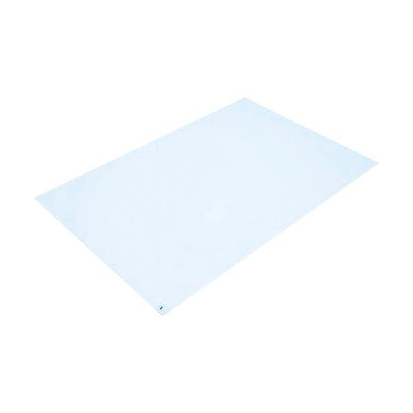 ■TRUSCO 粘着クリーンマット 600X900MM ホワイト (10シート入)【4198689:0】[店頭受取不可]