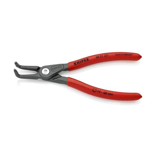 ■KNIPEX 穴用精密スナップリングプライヤ-90度 19-60mm【4468341:0】[店頭受取不可]