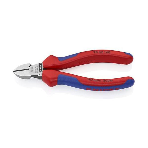 ■KNIPEX 電工ニッパー コンフォートハンドル 140mm【4468511:0】[店頭受取不可]