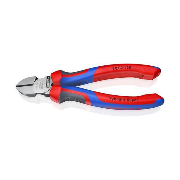 ■KNIPEX 電工ニッパー コンフォートハンドル 160mm【4468520:0】[店頭受取不可]