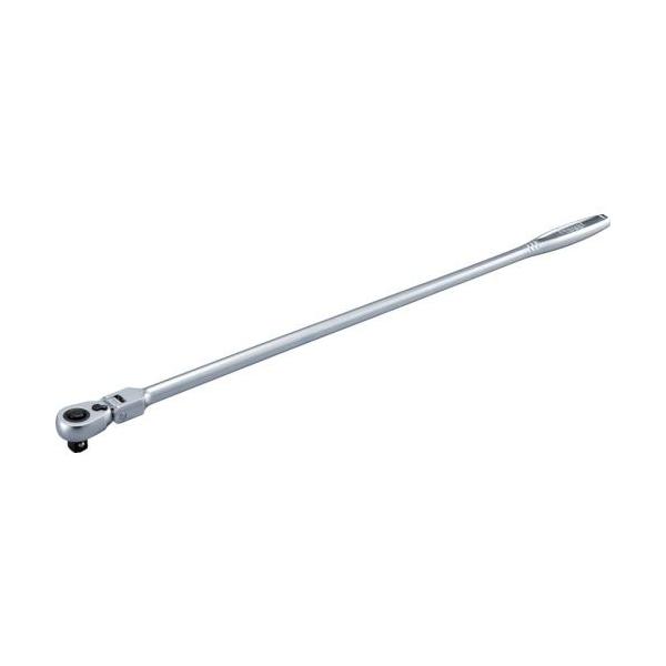 他サイト： ■TONE ラチェットハンドル 首振りタイプ 歯数72枚 差込角12.7mm 全長628mm【4472543:0】[店頭受取不可]の商品画像