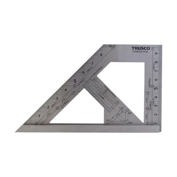 《メーカー》トラスコ中山（株）《品番》TS-TSA《特長》●スコヤとしても使用することができます。●45・90・135°の角度出しケガキ作業、線引き作業に適しています。●２×４材の中心出しが可能です。《用途》●90°・45°の検査に。《仕様...