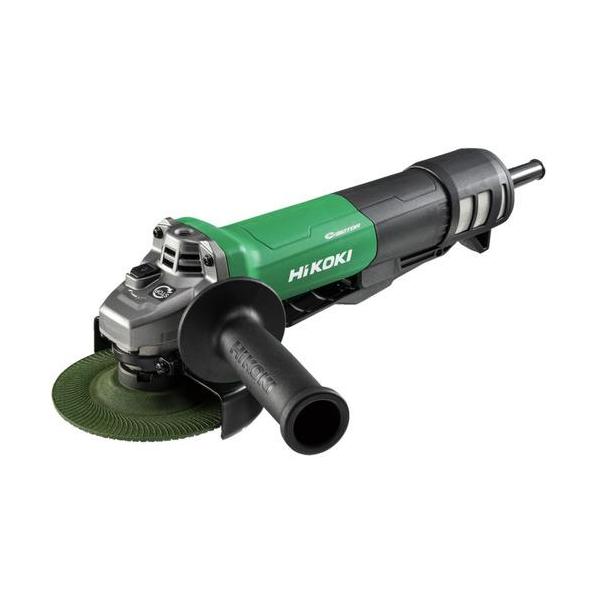 □HiKOKI 100V電子ディスクグラインダ125mm ACブラシレス ブレーキ付 