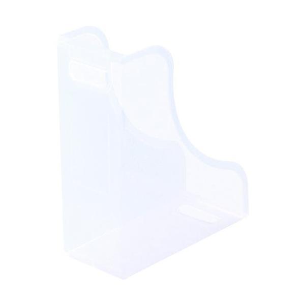 《メーカー》ナカバヤシ（株）《品番》FB-E6-CRN《特長》●タテ・ヨコ使えてファイルや本の保管、整理に便利です。●便利なインデックスシール付です。《用途》《仕様》●色:クリア●用紙サイズ:A4●幅(mm):119●奥行(mm):247●...