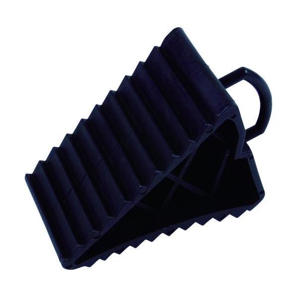他サイト： ■TRUSCO タイヤストッパー(2個入)黒 2トン車以下【4890698:0】[店頭受取不可]の商品画像