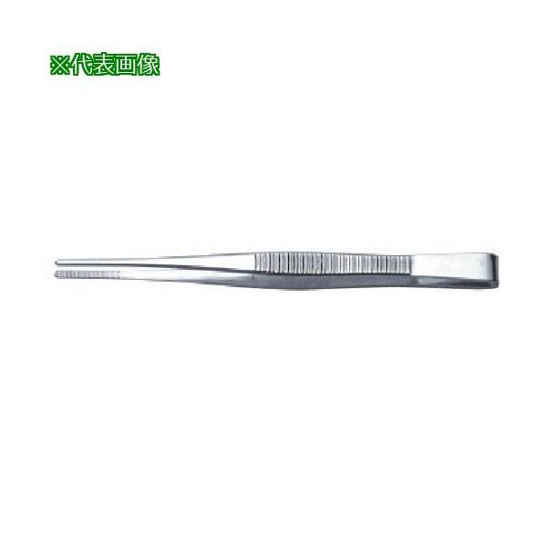 ■アネックス ステンレスピンセット 150mm直【4936761:0】[店頭受取不可]