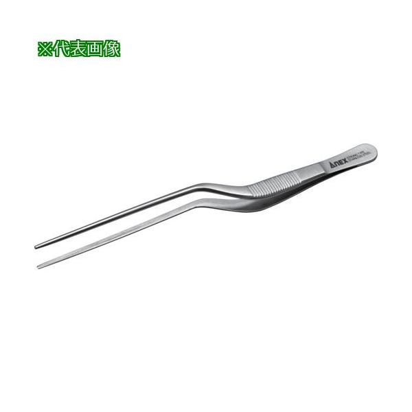 ■アネックス ステンレスピンセット ルーチェ型170mm【4936868:0】[店頭受取不可]