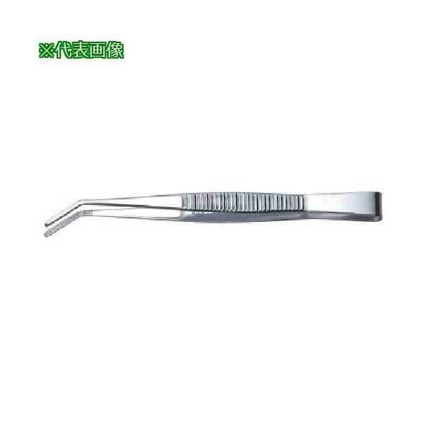 ■アネックス ステンレスピンセット 125mm先曲【4937023:0】[店頭受取不可]