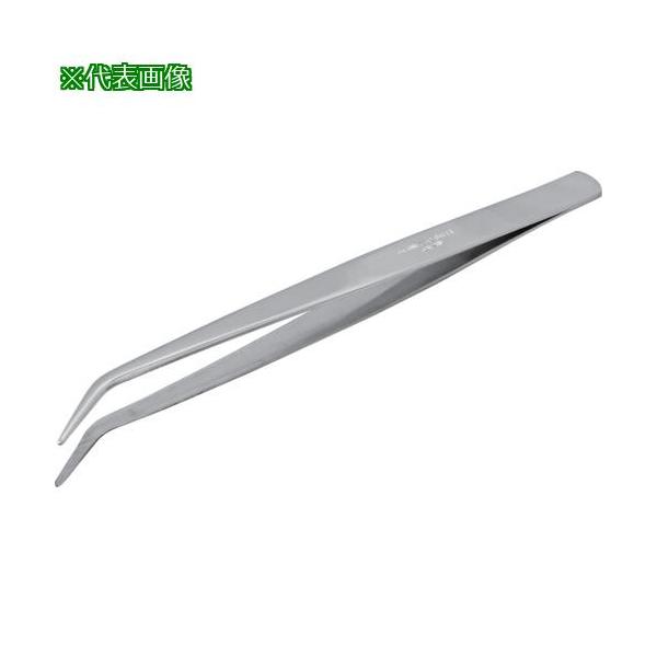 ■アネックス ステンレスピンセット ソフト150mm先曲【4937031:0】[店頭受取不可]
