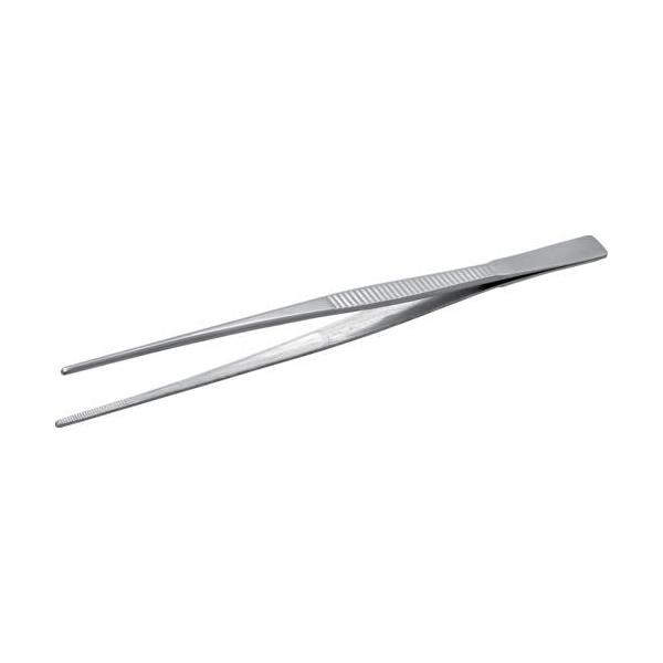 ■アネックス ステンレスピンセット 180mm直【4937040:0】[店頭受取不可]