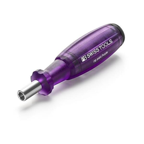 《メーカー》ＰＢスイスツールズ社《品番》6464PURPLE《特長》●エンドキャップがビットホルダーを兼ねたコンパクトな差し替え式ドライバーです。●コンパクトなサイズですので、狭い場所での使用や出張時、車載工具にもおすすめです。●ビットは防...