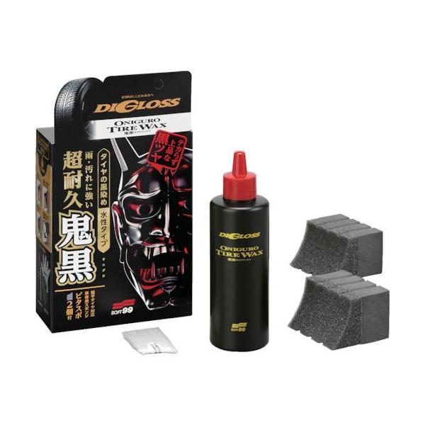 ■SOFT99 ディグロス 鬼黒 タイヤワックス【5550381:0】[店頭受取不可]