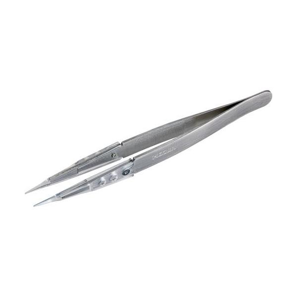 ■HOZAN 透明チップピンセット【5791702:0】[店頭受取不可]