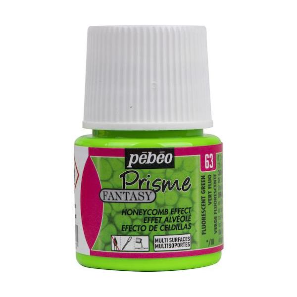 《メーカー》ペベオ・ジャポン（株）《品番》166063《特長》●プリズムは絵具が乾燥するにつれて「ハチの巣」模様のような効果が現れる不思議な絵具です。●不透明で艶のある溶剤系絵具。●スポイトや筆を使って塗布することができます。●表面が平らで...