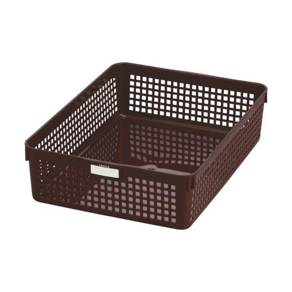 《メーカー》イノマタ化学（株）《品番》4586-BR《特長》●高さのある壁面書棚に置かれた収納物もインデックス表記ですぐにわかります。●A4サイズのプリンター用紙やパソコンの周辺小物の収納に便利です。●内容物が一目でわかるインデックス付きだ...