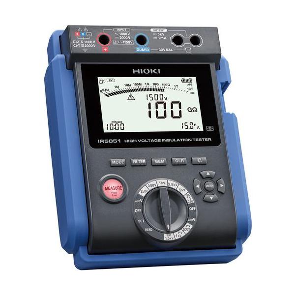 □HIOKI 高電圧絶縁抵抗計 IR5051【6578878:0】[店頭受取不可