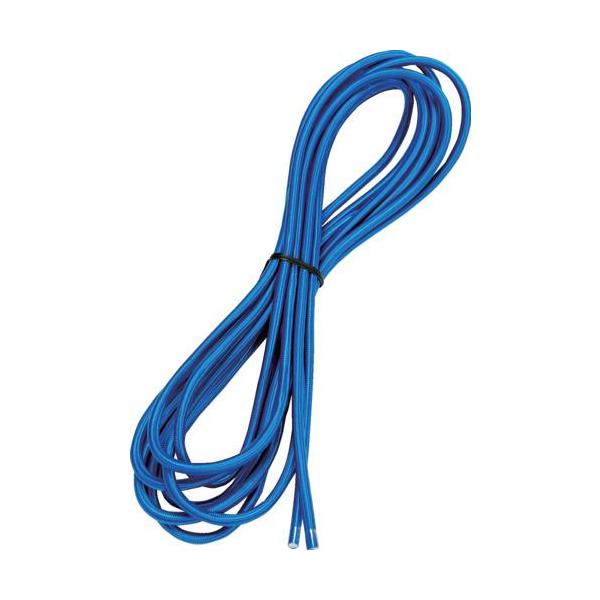 《メーカー》トラスコ中山（株）《品番》ER705B-A《特長》●伸縮性があり、荷物をしっかり固定できる丸ゴムバンドです。●簡単に荷物を固定できるので、大変便利です。《用途》●台車や自転車などの荷物の固定に。《仕様》●色:青●幅(mm):6●...
