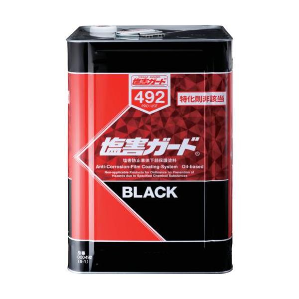 ■イチネンケミカルズ 塩害ガード 黒 15kg【6762373:0】[店頭受取不可]