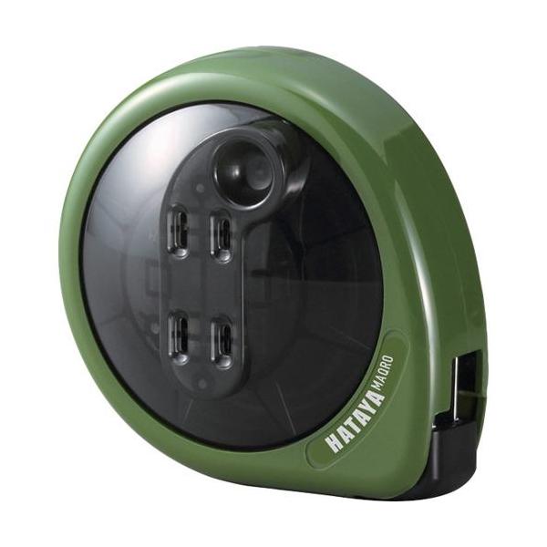 《メーカー》（株）ハタヤリミテッド《品番》MQ-2M-OG《特長》●ライフスタイルに合わせて選べる4カラー展開、あなたの好きな色で日常を彩ります。●金属面に取り付けられるマグネット付、電線でごちゃつくデスク周りをスッキリさせます。●使ったあ...